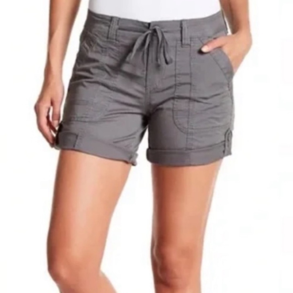 NWT Marty Roll Up Shorts Grey Size‎ 2 Nordstrom Army High Rise Convertible Short